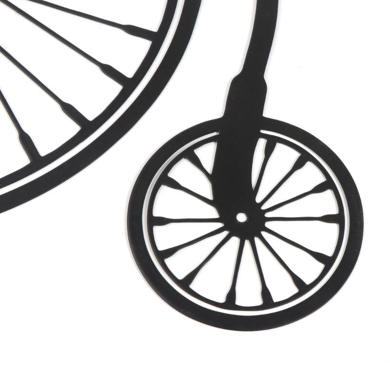 Metal Bicycle Wall Art Bike Artwork Hanging Decor Home Decorations for Living Room Study Bedroom Dinning Room Office