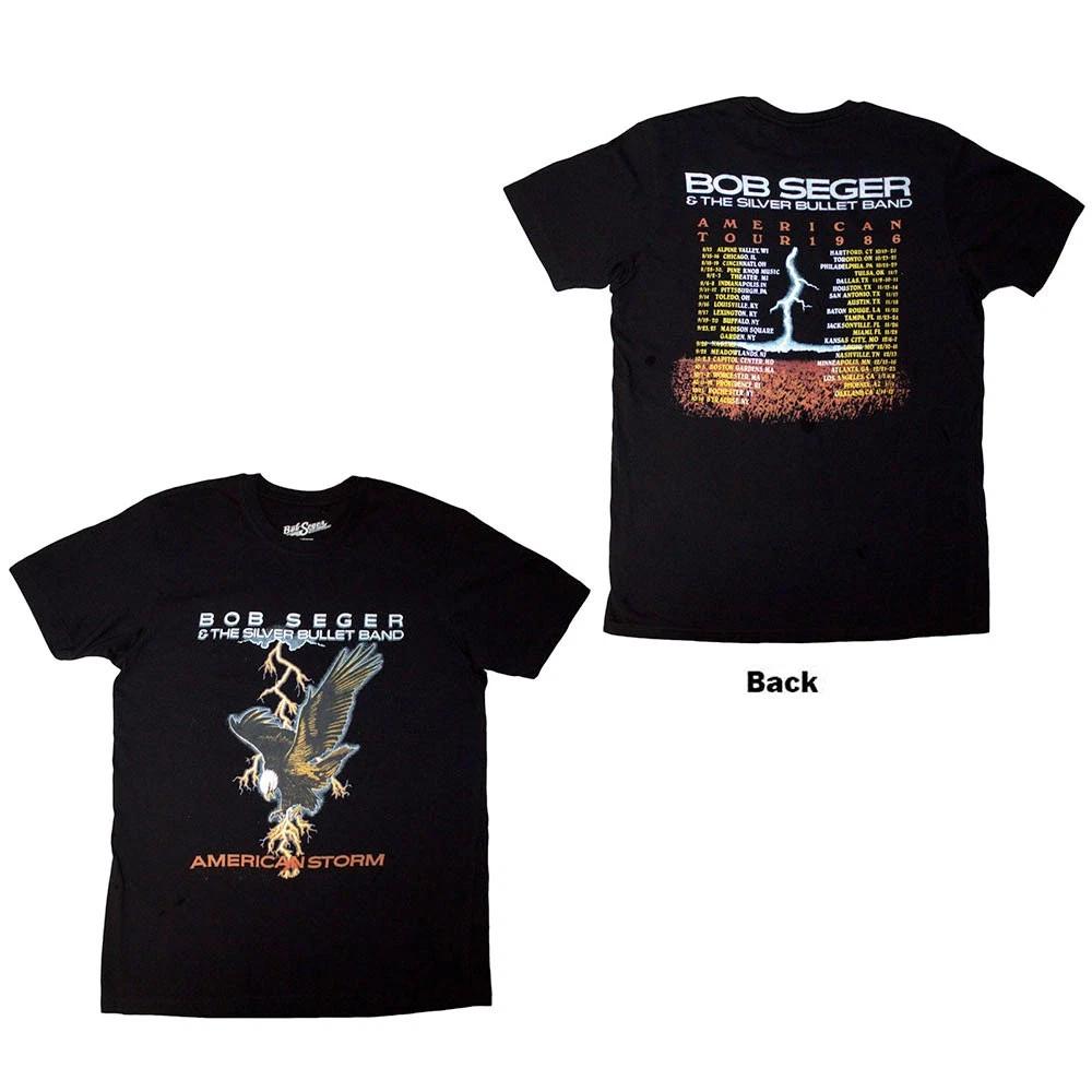 Bob Seger & The Silver Bullet Band - Tour 86 - Black t-shirt M