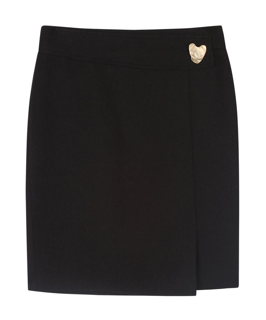 MESENSE Metal Heart Button Skirt_Ma9Yskm101C