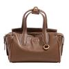 Celebrity Style High-End Leather Texture Tote - Small Crossbody & Shoulder Bag
