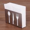 Rustproof Napkin Container Stainless Steel Napkin Storage Rack Modern Tissue Dispenser  Hotel Use