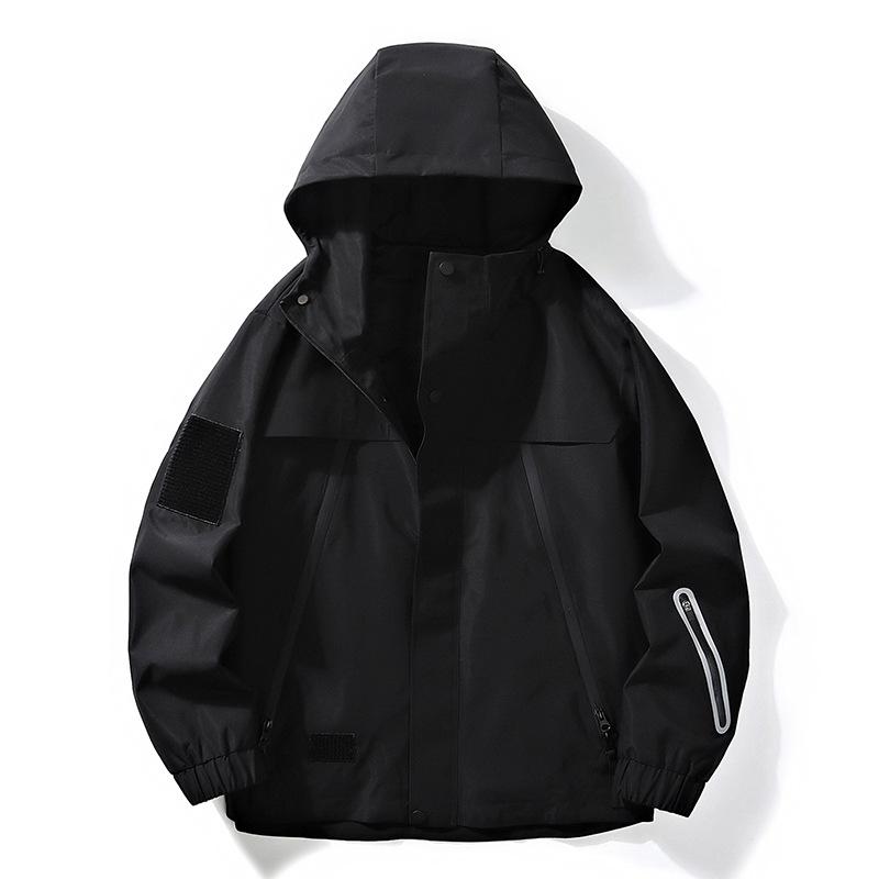 High-quality Windproof and Water-repellent Sports Jackets, Spring and Autumn Trendy Brand Three-proof Jackets, Same-style Tops for Men and Women