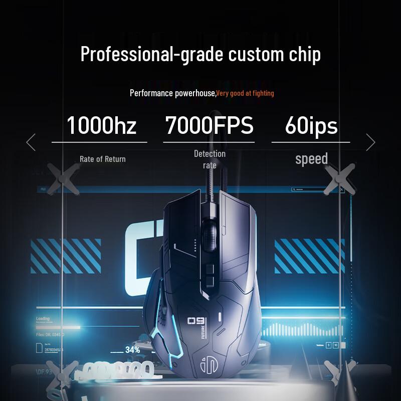 INPHIC PG1 RGB Gaming Mouse