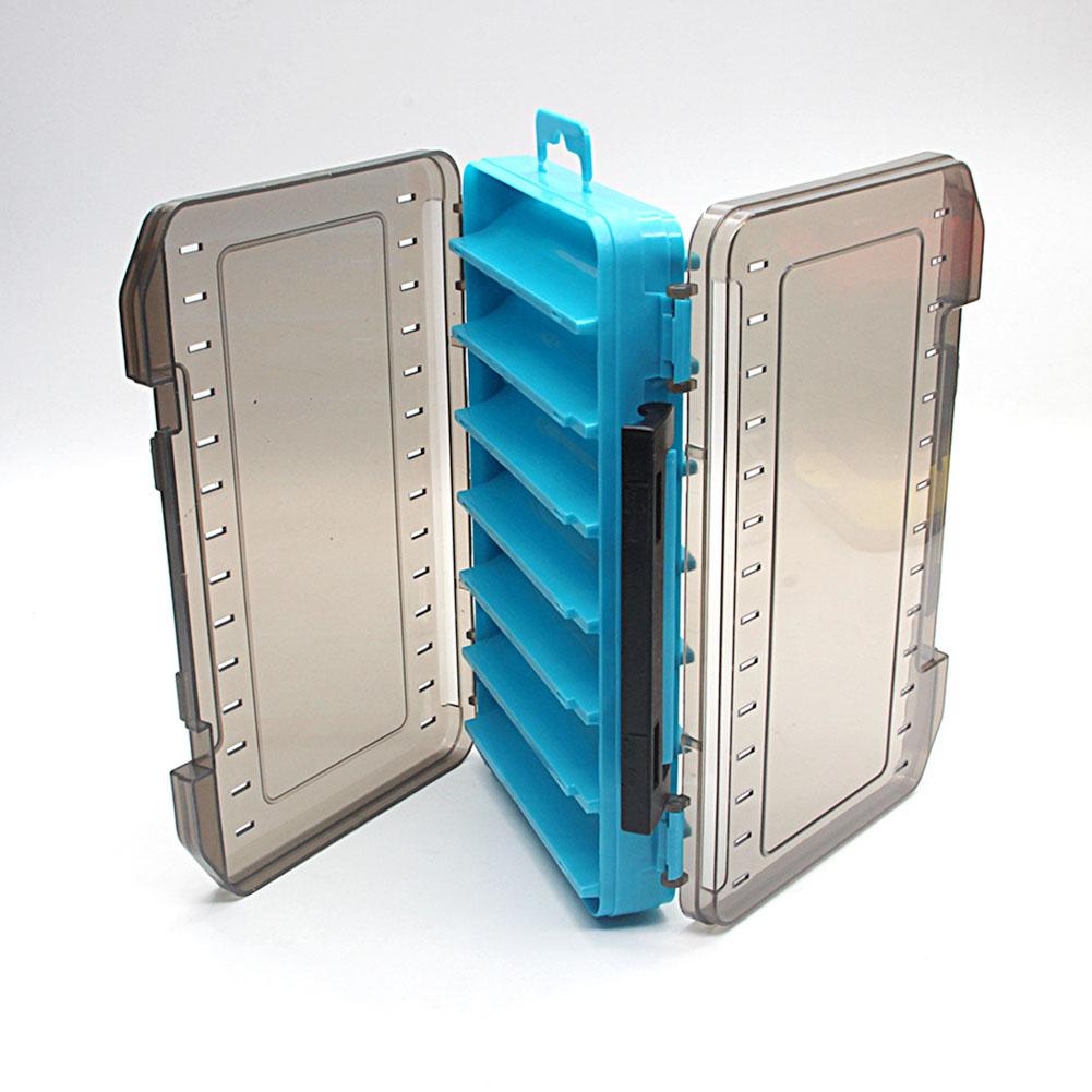 Double Sided Sub Box Fishing Gear Box Tool Box Hard Box Sub Bait Pencil Bait Fish Mino Box Stor C8G9