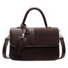 Niche design fashion trend portable small bag women's 2025 autumn contrasting color small square bag high-end single shoulder oblique span bag