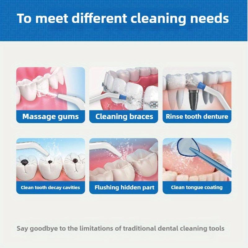 Water Pulse Electric Dental Water Flosser Oral Irrigator Electric Cleaner 800ml Oral Hygiene Dental Flosser for Oral Care Family