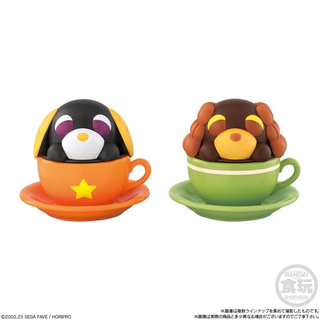 Bandai Case Chewing Gum Candy Toy Set of Ocha-inu "Hot" [BOX 12]