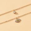 Alloy Devil's Eye Pendant Retro Multi-layer Necklace Women's High Sense Fashion Street Auction