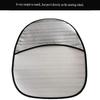 Universal Car Steering Wheel Sunshade Cover Heat Resistant Aluminum Foil Protectors For Most Vehicles
