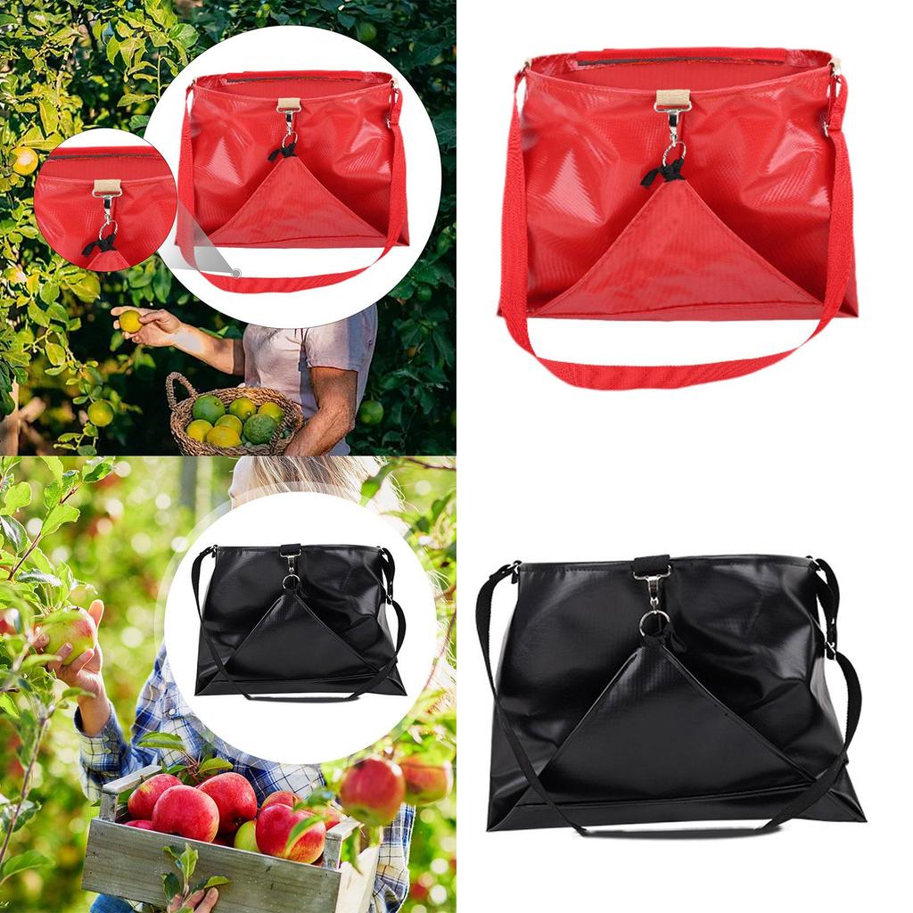 Gardening Apron Fruit Picking Bag Heavy Duty Harvest Storage Basket Waterproof Pouch for Orchard and Farm