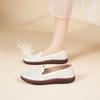 Fashion Summer New Fashion Round Toe Nurse Shoes Soft Sole Non Slip Sandals Flat Shoes Breathable Casual Sports Womens Shoes