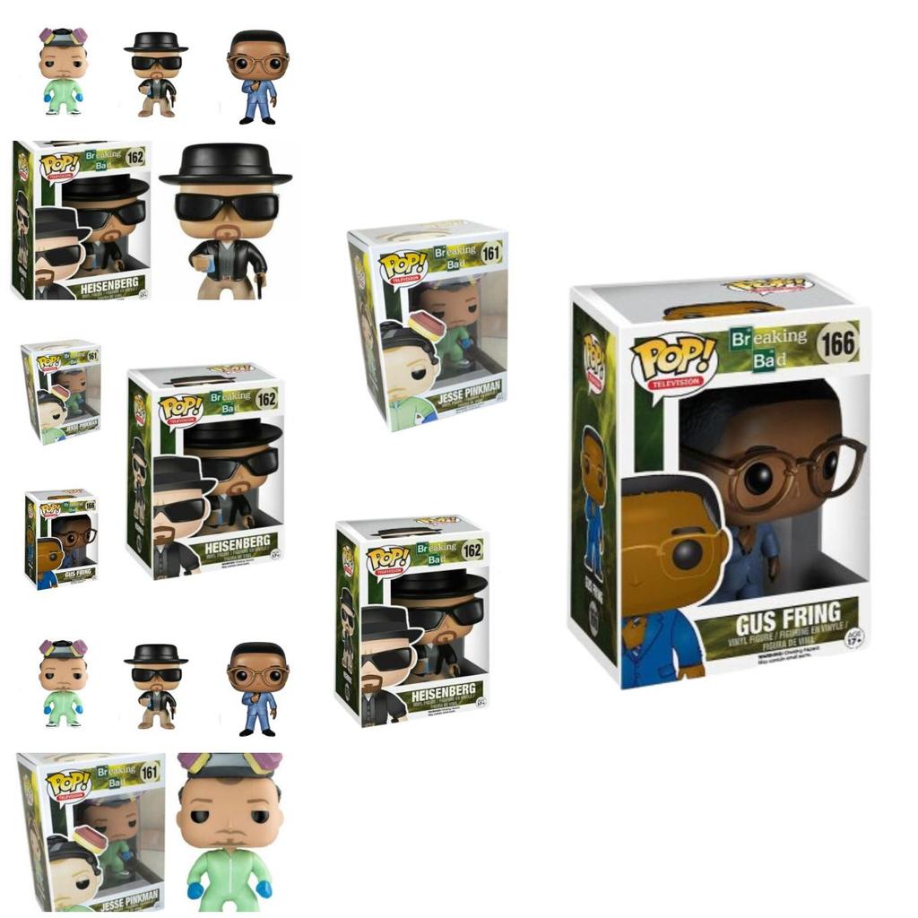 Pop Breaking Bad Figurka Kolekcjonerska Saul White Król Narkotykowy Model Zabawki 10cm