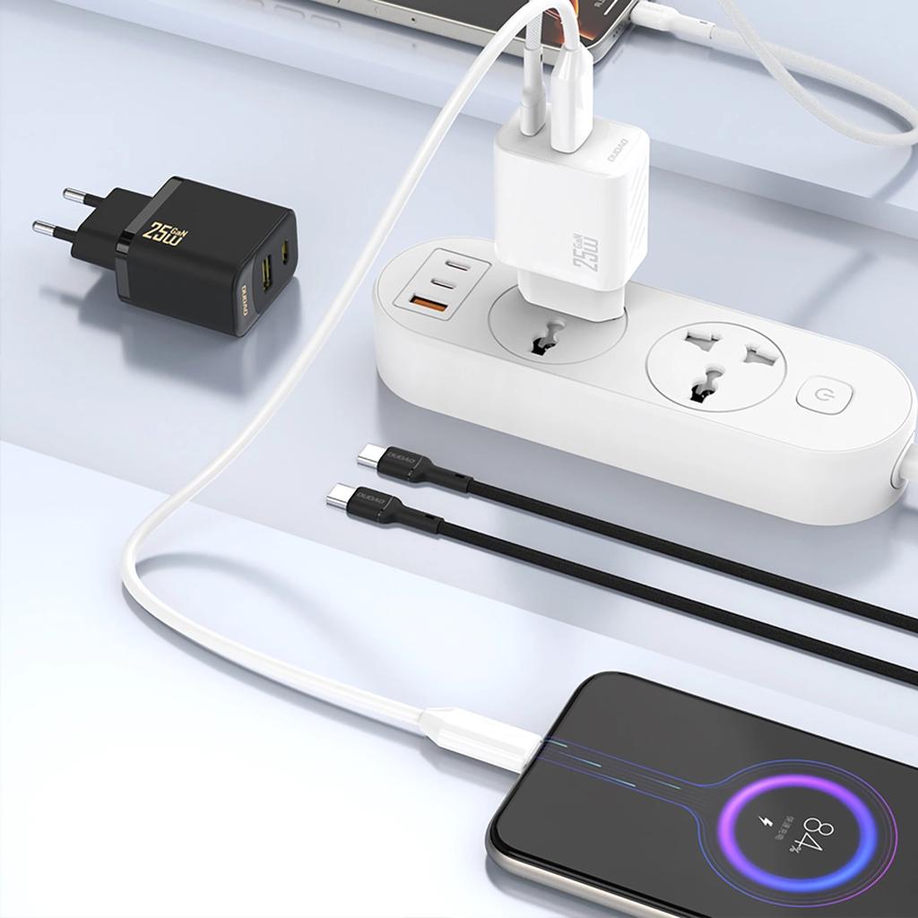 Ładowarka Sieciowa Dudao A27 25W Gan Usb-C - Biała