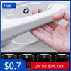 BABE1 NEW Hot 4pcs Car Door Handle Bowl Sticker Protective Film Anti-collision Anti-Scratch Sticker For 50th M E46 E90 E60 F30 F10