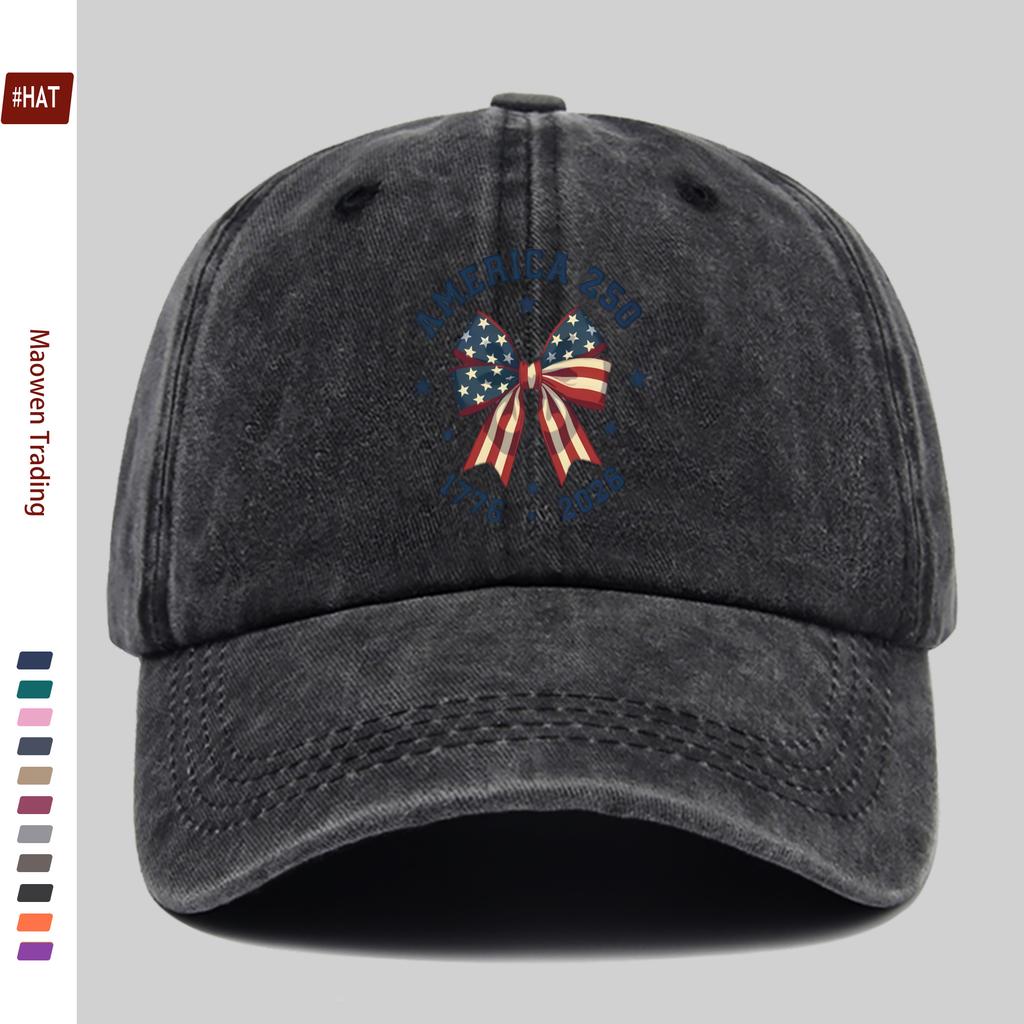 pc Casual American Flag th Anniversary Commemorative Patriotic Style Printed Baseball Cap Decorative Hat Suitable for Indep