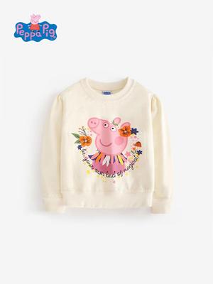 Peppa Pig Kinder Langarm Sweatshirt - Cartoon Print Herbst Oberteil