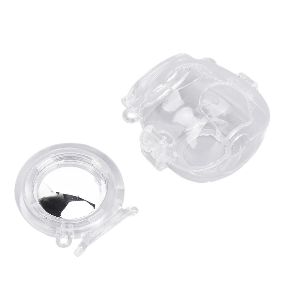 Camera Case Anti Scratch Anti Fall Transparent with Self Shooting Mirror Protective Shell for