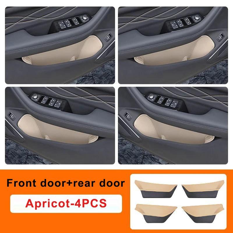 For Geely Monjaro Xingyue L -2025 Car Door Slot Organizer Box Leather Glove Box Storage Groove Pad Interior Accessories