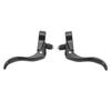 1 Pair Aluminum Alloy Bike Brake Lever 22.2/31.8mm Diameter Bike Brake Level Handles  Stable Braking