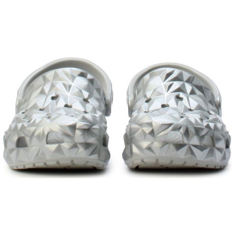 Crocs Eva Fashion Versatile Clogs Women Footwear Silver 210002-040