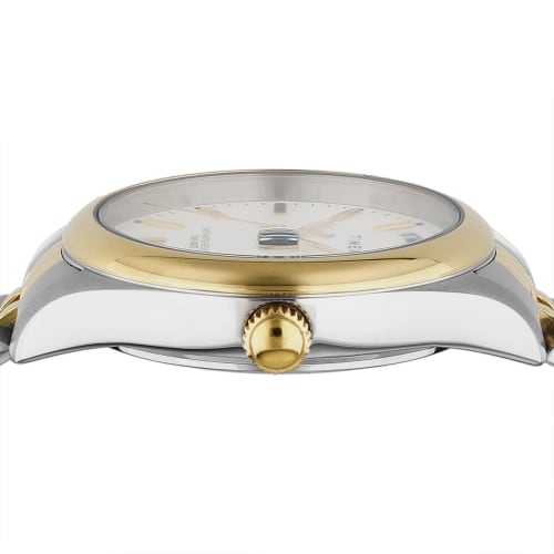 TIMEX Watch TW2V68500 Unisex Legacy Day and Date White