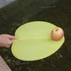 Plastic Artificial Palm-Leaf Fan Vintage Large Size Artificial Straw Fan Thickened Hand Fans Photo Props