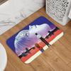 Manga Evangeliones Doormat Non-Slip Bath Kitchen Welcome Mat Toilet Door Floor Entrance Carpet Rug Footpad