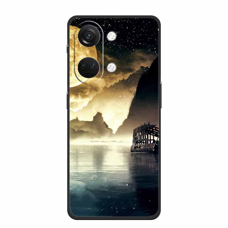 For OnePlus Nord 3 5G Case Coque Nord3 Lovely TPU Soft Cartoon Painted Cat Phone Casses for One Plus Nord 3 Silicon Para Shells