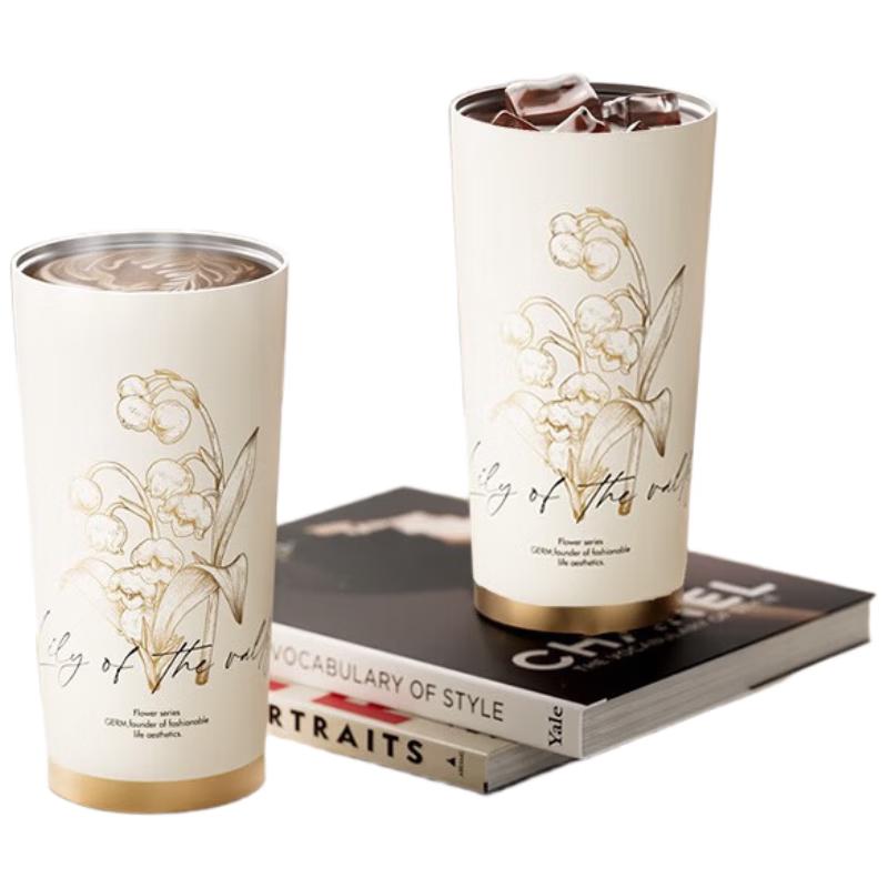 Germ Lily of the Valley 500ml Insulated Bottle