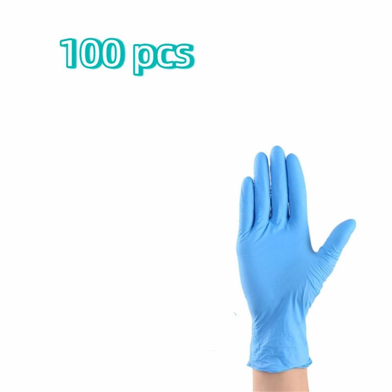 Disposable Nitrile Gloves Waterproof Non-slip Latex Free Gloves for Household Cleaning Kitchen Dishwashing Gardening Work Gloves