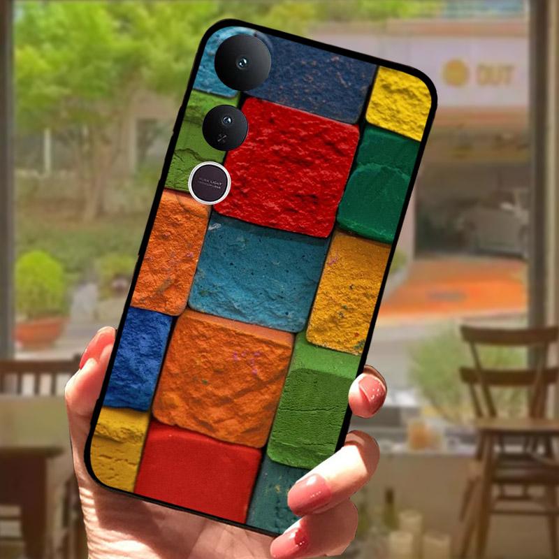 For Vivo V50 Lite 4G Case V2441 Cover Fashion Lion Painted Soft TPU Silicone Phone Case For Vivo V 50 V50Lite 5G V2440 Fundas