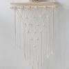 Wall Shelf Macrame Hanging Woven decor for Home Wedding Bedroom