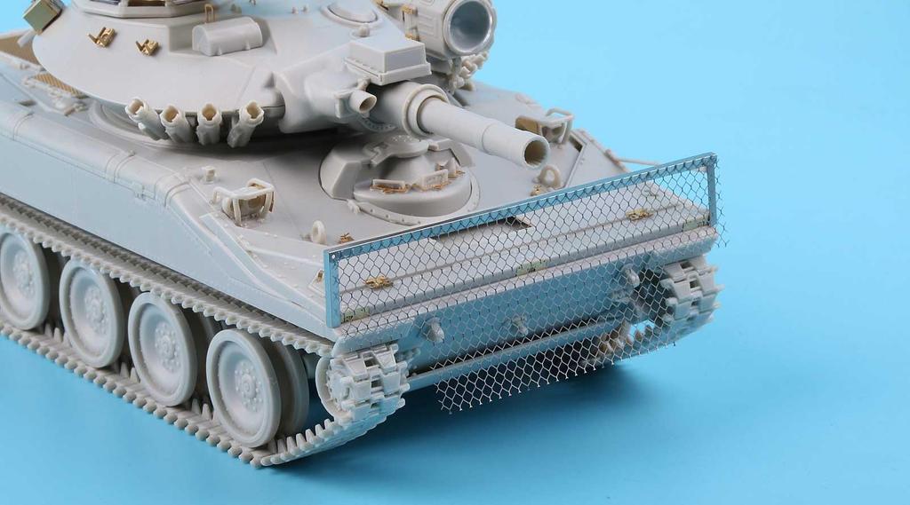 Tetra Model ME Series US M551 Sheridan Airborne Tank T Plastic Model Parts ME3560 1/35 (for Company)