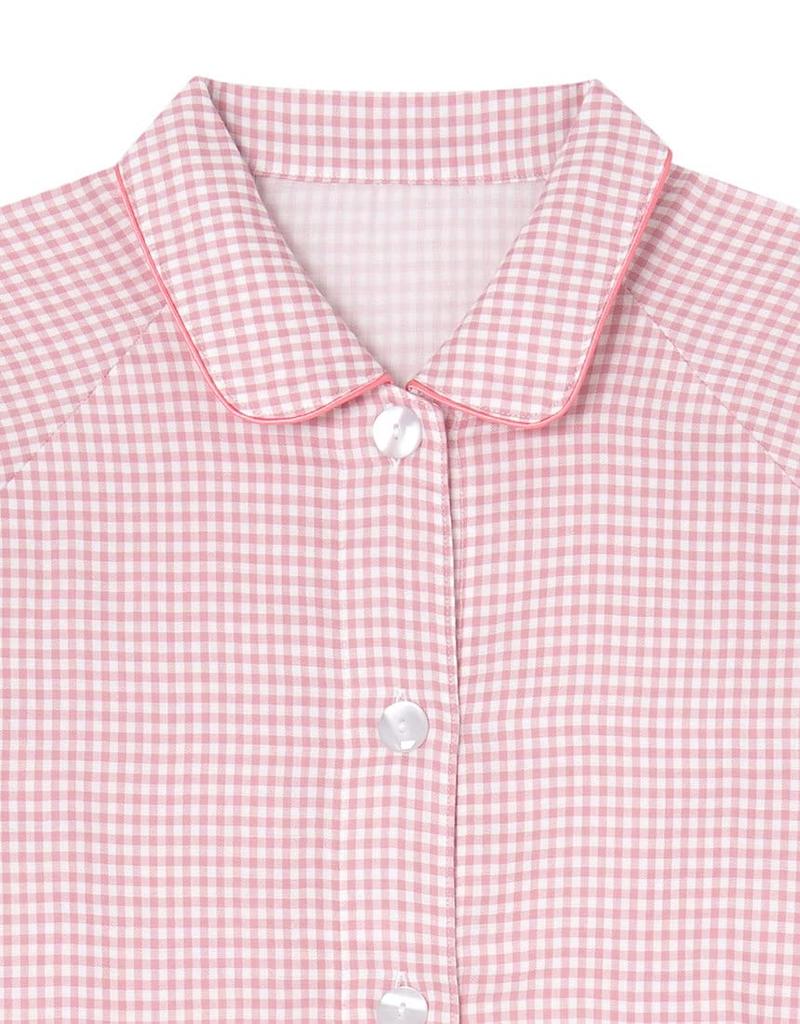 Wacoal Relax Sleep Grander Long Sleeves and Relaxed Seamless Side Soft and Comfortable Front CDX507 & Women's Pajamas, Pants, 100% Cotton, Fit,