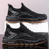 Mesh Shoes Men's 2025 New Breathable Fly-woven Sports Shoes Soft Sole Wear-resistant Casual Trendy Shoes Low-top Men's Shoes