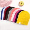 Baby Street Dance Hip Hop Hat Cotton Spring Autumn Toddler Hat Scarf Boys Girls Cap Solid Color Children Hat