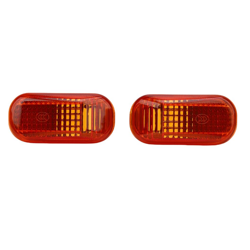 1 Pair Front Side Marker Light Lamp Covers Housing 34 S5H T02 Replacement for City EP3 Stream Jazz FIT
