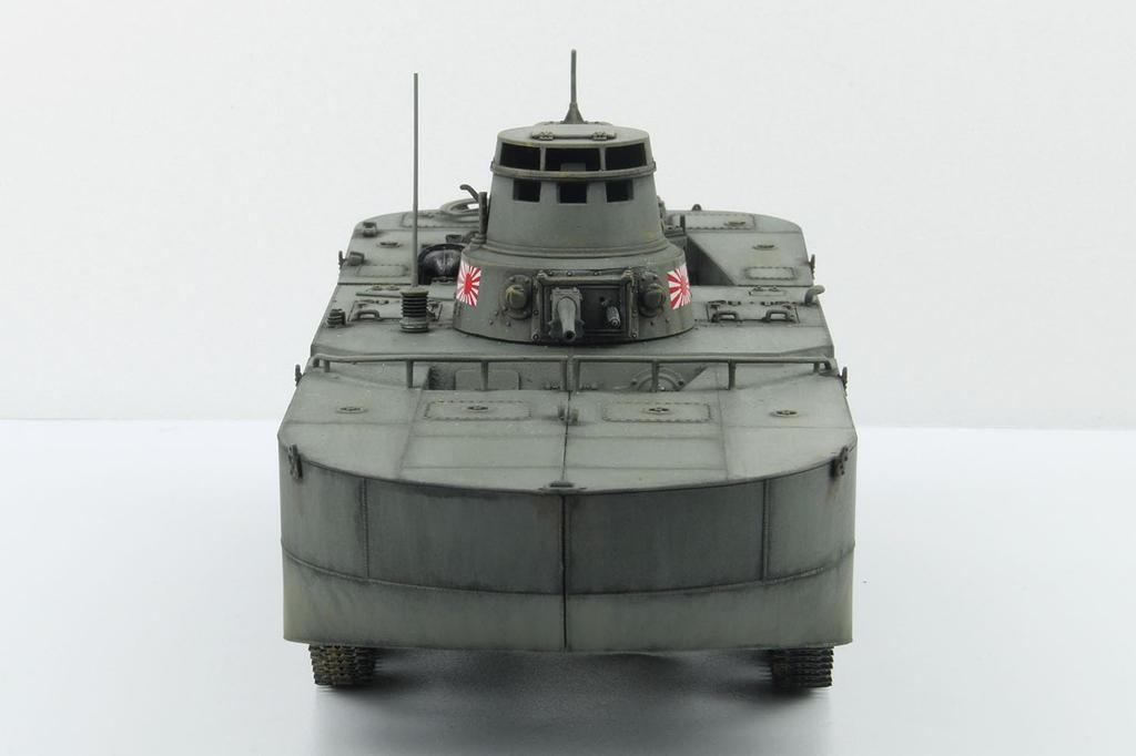 Platz/MONO Dragon 1/35 Tanks of the World 11 WW2 Imperial Japanese Navy Type 2 Special Landing Craft Ka-Mi Floating Form (Late Model Floats) Plastic M
