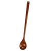 Long Handled Spoon Wooden Beautiful Practical for Cooking Stirring