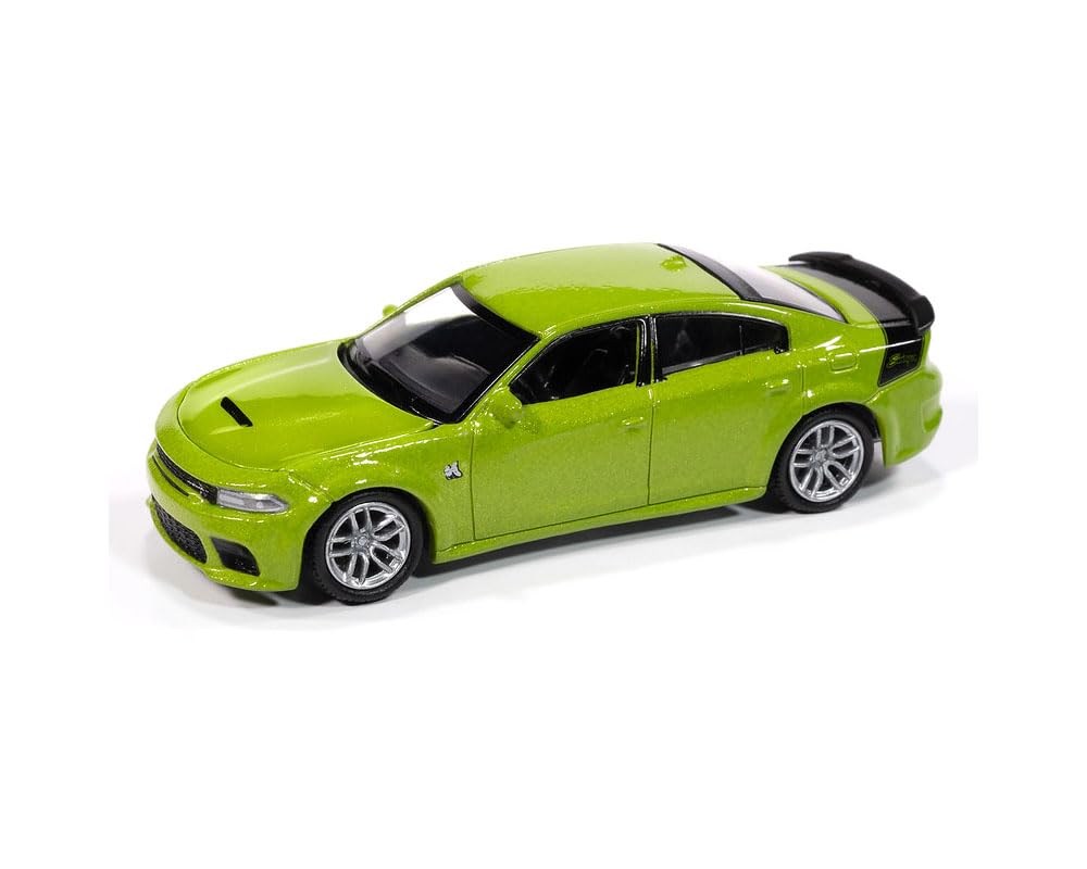 Autoworld 1/64 Dodge Charger Swinger R/T Scar Pack 2023 Green Charger Swinger Sublime Mini Car