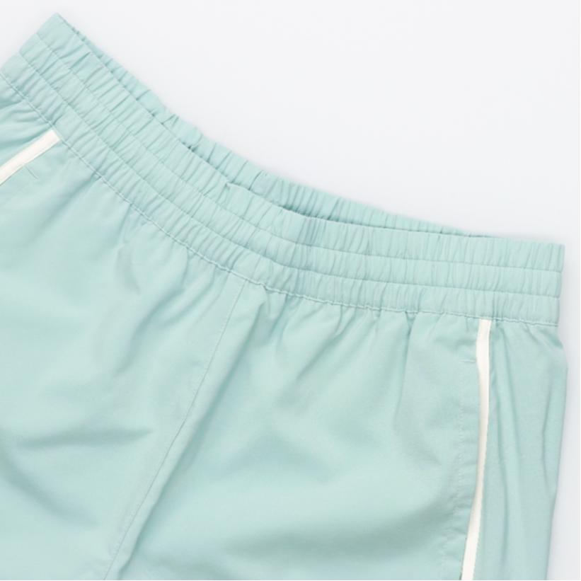 Adidas Neo Striped Elastic Breathable Casual Shorts Women Shorts Light-Green IS2779
