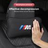 MDNS1 Cuscini per Poggiatesta e Collo per Auto BMW Protezione Cuscino Lombare per Schienale Adesivo Auto Per Performance F30 F40 E46 E60 M F10 X3 E90 F20