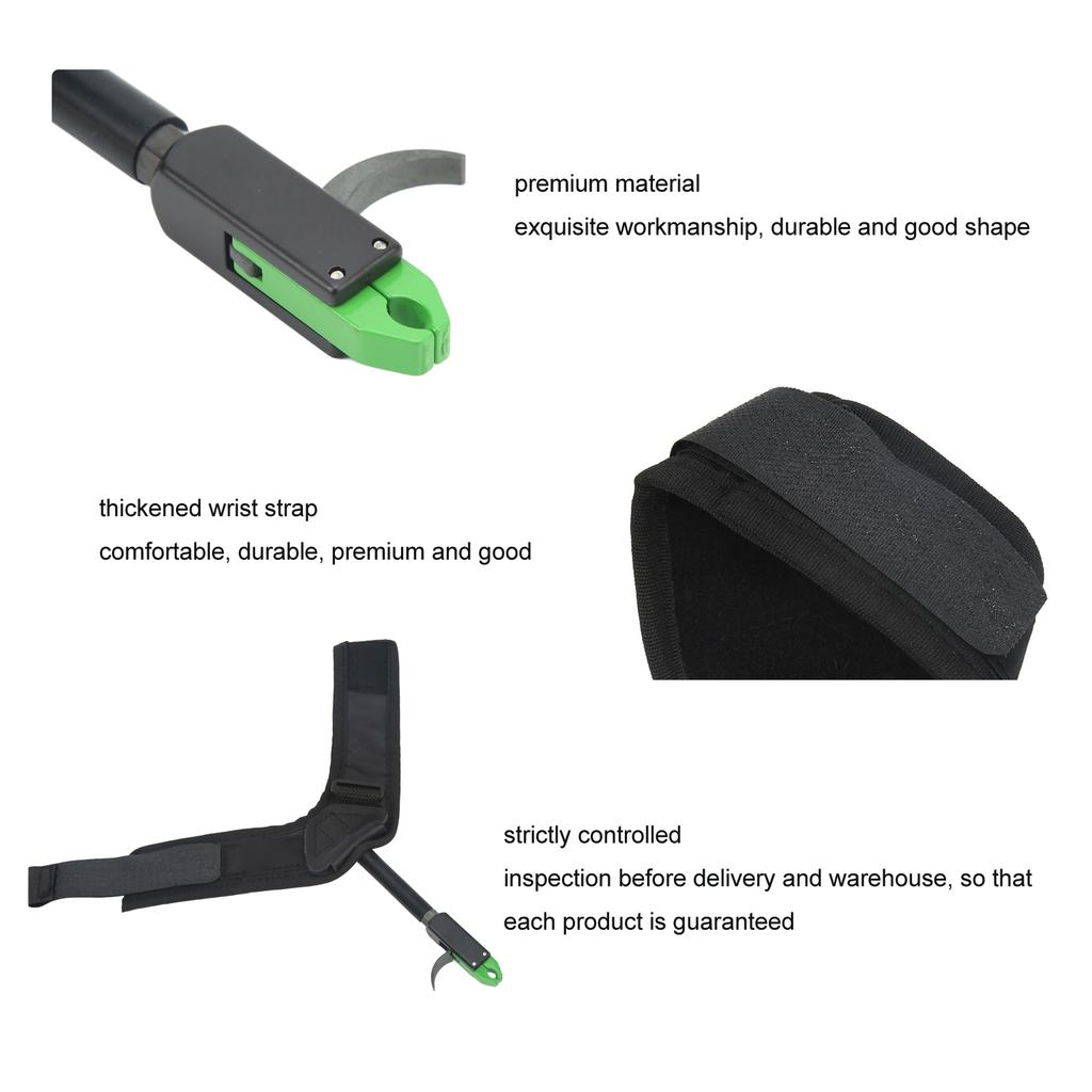 Bow Caliper Release Aid Aluminum Alloy Neoprene Wrist Strap Archery Accessories for Hunting