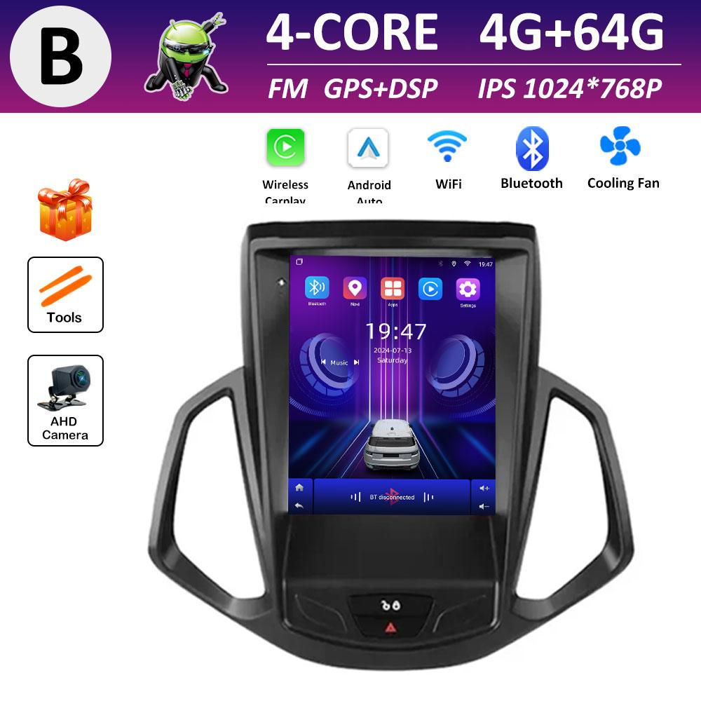 Autoradio GPS Navigation for Ford EcoSport 2013 2014 2015 2016 - 2017 Car Multimedia Video Radio Player Android OS WIFI No 2 Din