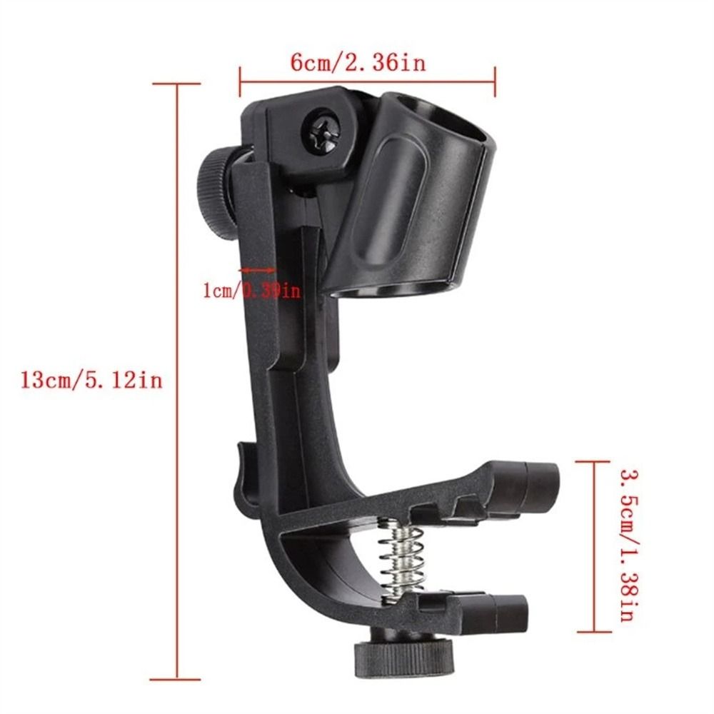 Drum Supplies Clip On Drum Drum Mic Stand Drum Microphone Clip Clip Holder Drum Microphone Holder
