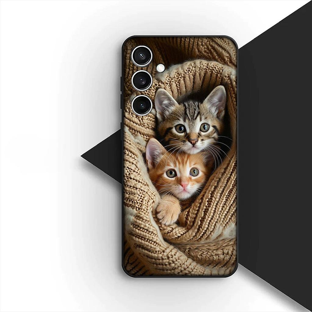 Kitten Cat Meow Phone Cover for Xiaomi Redmi Note 12 11 10 Pro A4 10A 10C 12C Note12 5G 4G Protective Case