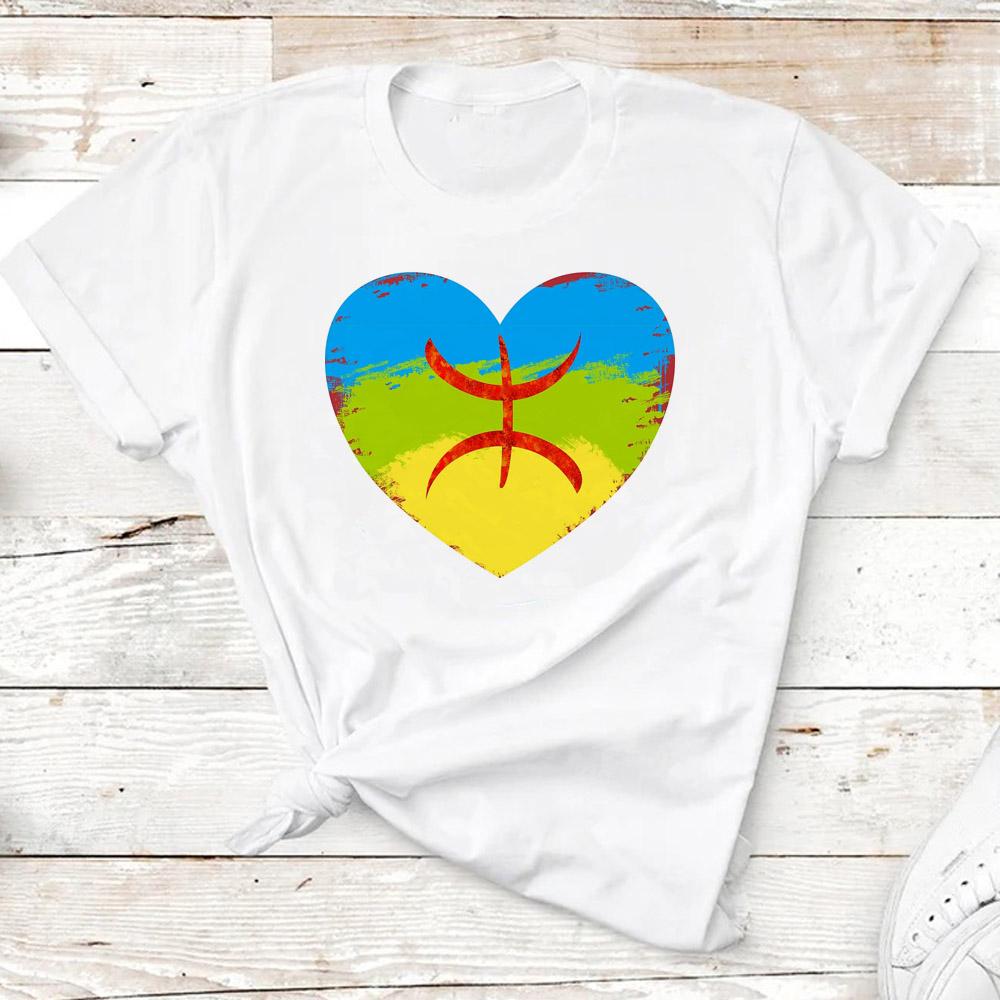Amazigh tshirts Women comic Japanese anime Tee girl graphic clothing