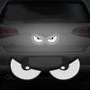 Motorcycle Reflective Car Stickers Improve Your Vehicle's Visibility and Safety with Devil Eye Stickers