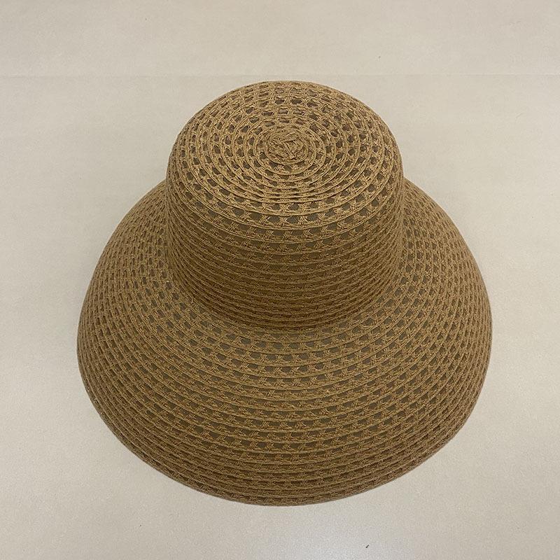 Cotton And Linen Bucket Hat Japanese Japanese Linen Bow French Elegant Retro Beach Folding Straw Hat