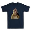 Thinking Monkey Funny Monkey Animal Meme Gift Novelty Unisexs Short Sleeve Tshirt